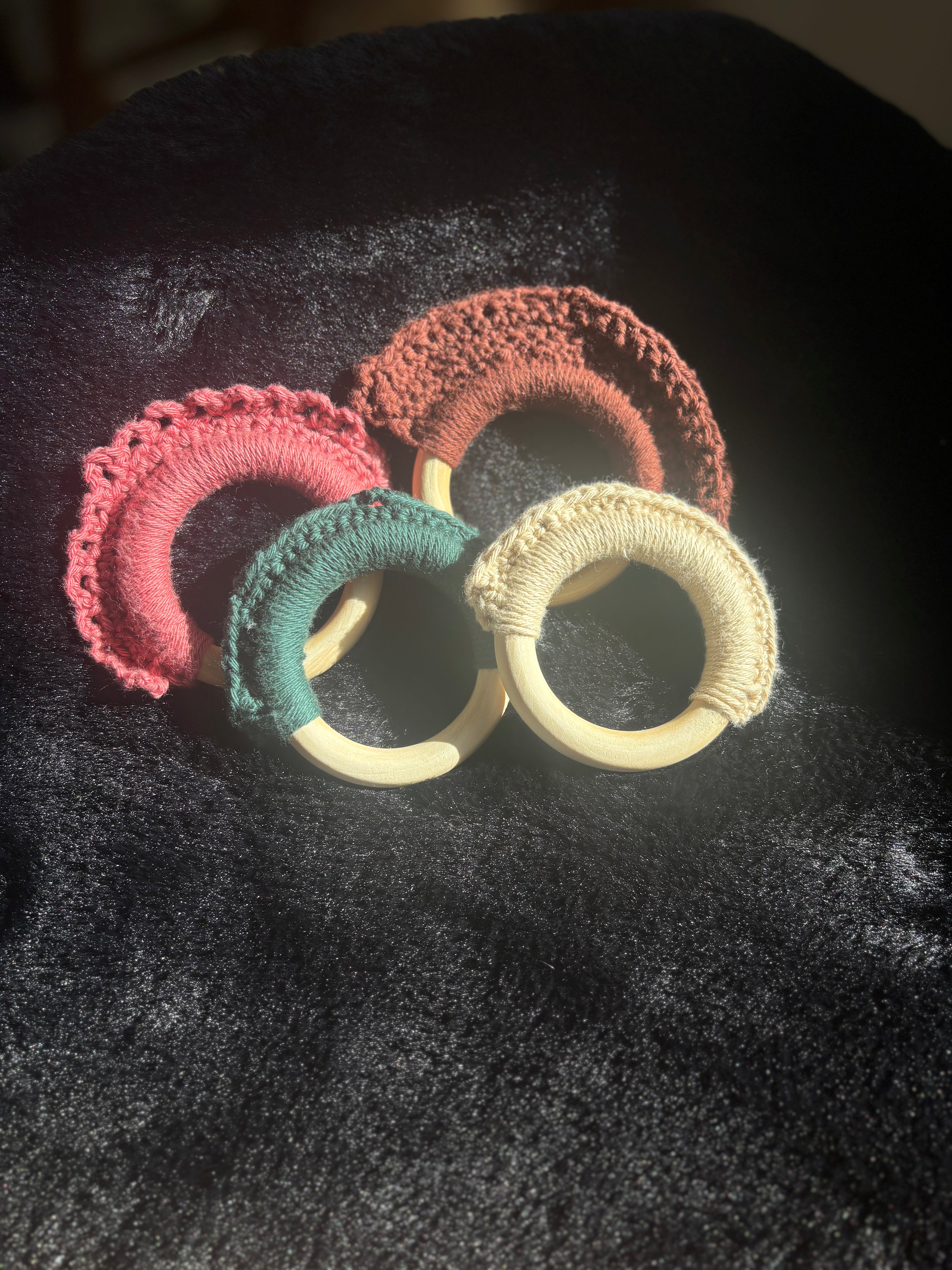 Hochet bébé en crochet