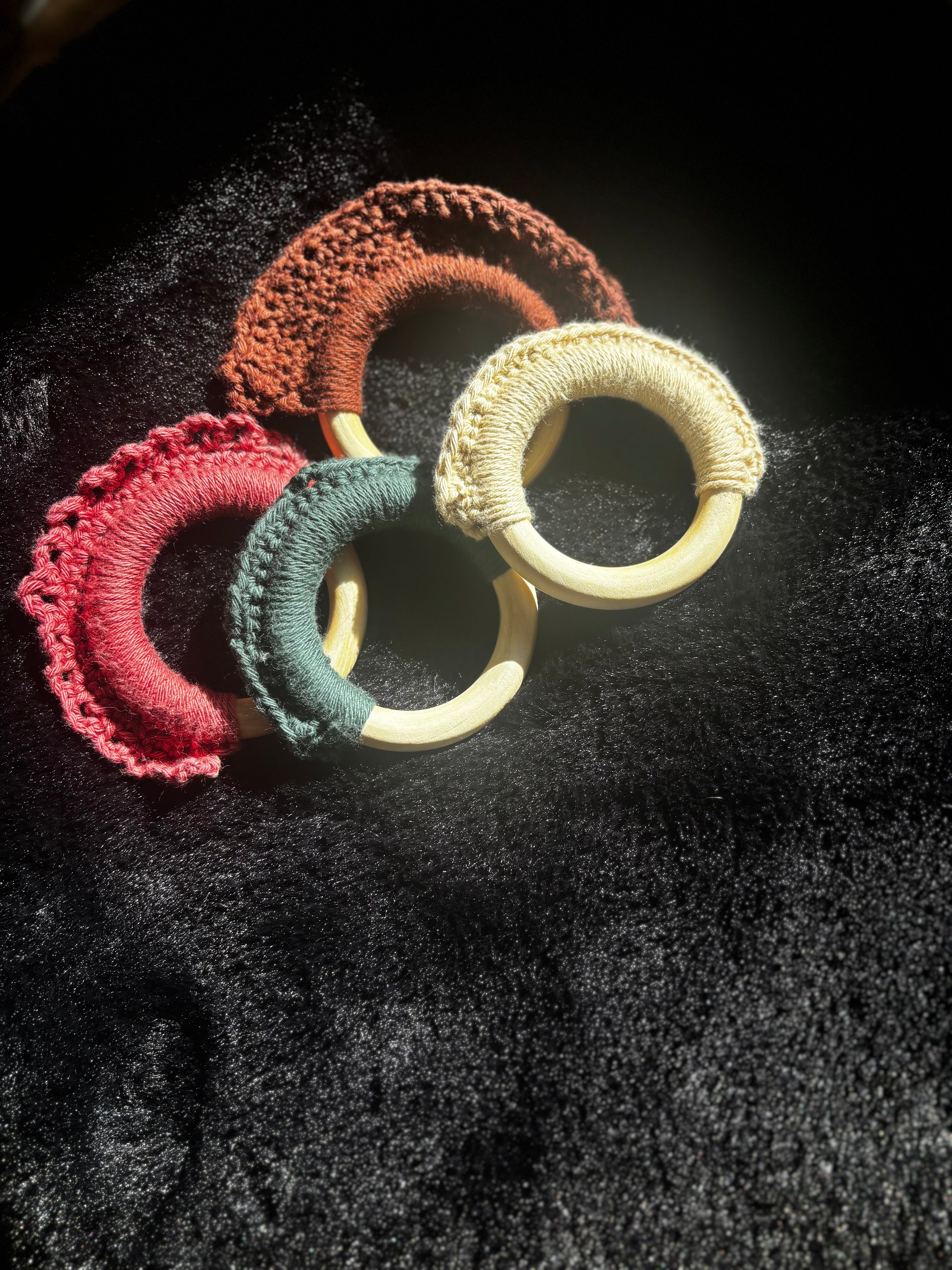 Hochet bébé en crochet