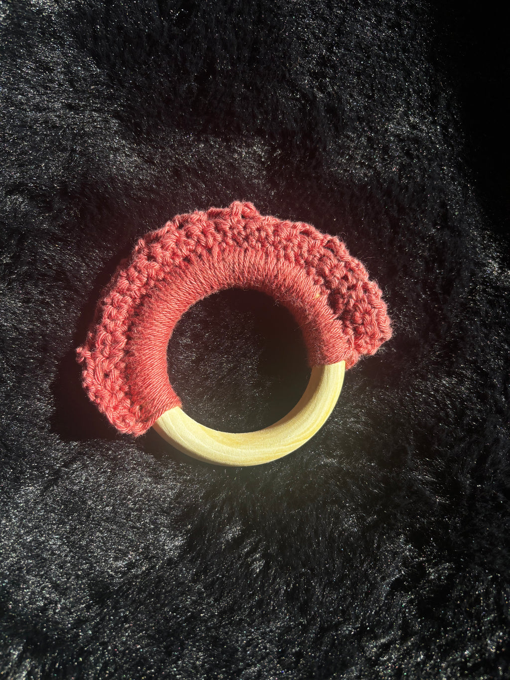 Hochet bébé en crochet